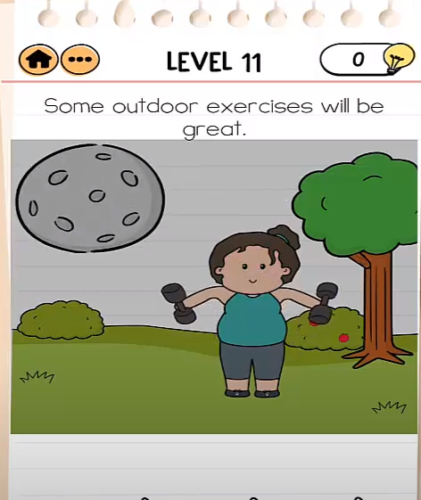 brain test 2 fitness with cindy level 11
