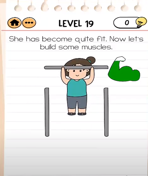 Brain Test 2 : Tricky Stories - Fitness With Cindy - Level 6 